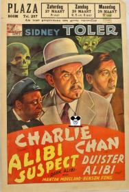 DARK ALIBI / CHARLIE CHAN : dark alibi