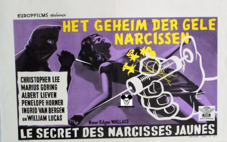 DAS GEHEIMNIS DER GELBEN NARZISSEN / SECRET DES NARCISSES JAUNES - LE NARCISSE JAUNE INTRIGUE SCOTLAND YARD