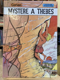 DEBRUYNE - CORIAN T1 MYSTERE A THEBES - DEDICACE - BE - EO 1985